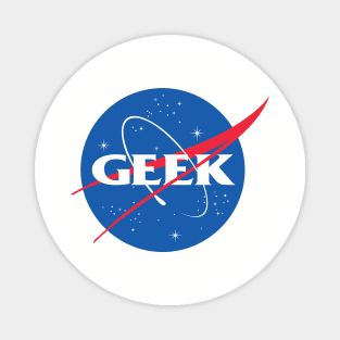 Geek In Space NASA PARODY Magnet